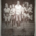Jacquard weaving, tencel, stainless steel, linen, wool, copper, 6 000 $