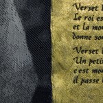Jacquard weaving, cotton, linen, gold sheets, 6 000 $