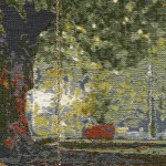 Jacquard weaving, metallic threads, wool and sewing threads, 12 000 $