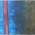 Collagraphy, paper, ink, 200 $